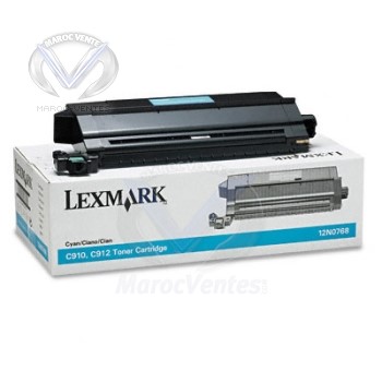 Toner Cyan Lexmark Laser Couleur C912 X912e 14000P