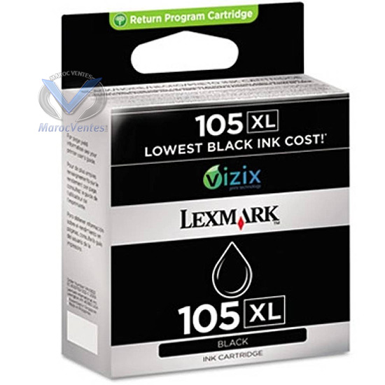 LEXMARK Cartouche economique Lexmark Noir 105XL
