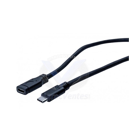 Rallonge USB 3.1 Gen1 Type-C/Type-C - 2M 150341
