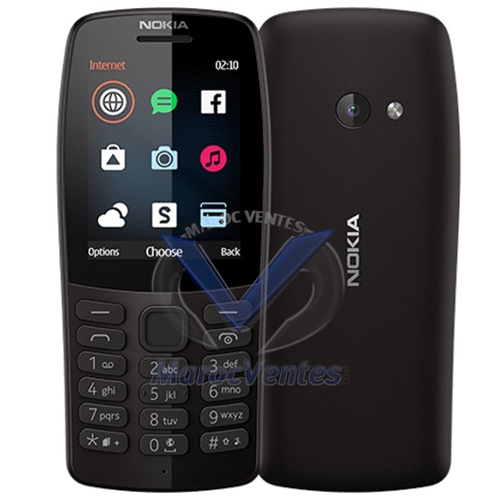 Téléphone  210 2,4" RAM 16MB Storage 16MB Réseau 2G 16OTRBW1A07