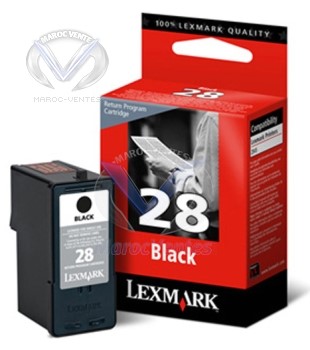 Cartocuhe LRP Noire Lexmark Z845 (n°28)