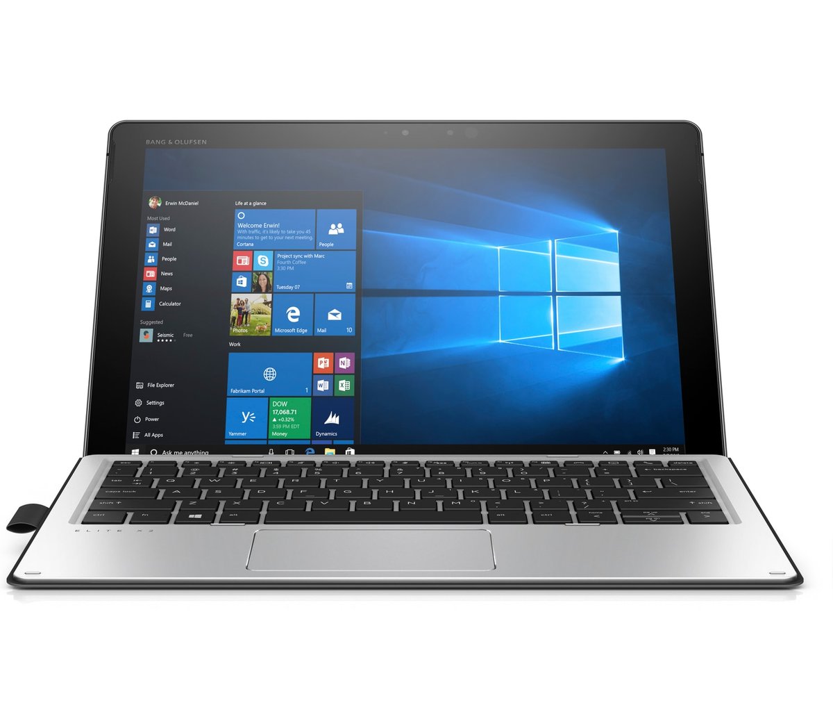 PC Portable Elite x2 1012 G2 i3-7100U 12.3" 4GB 128GB SSD Win 10