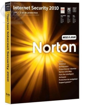 Norton Internet Security 2010 FA System Builder 1 Pack pour 3 postes.