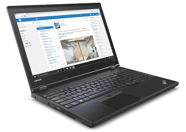 PC Portable ThinkPad L570 i7-7500U Win 10 Pro 64 bits 8 Go RAM 256Go HDD graveur de DVD 15.6" FHD