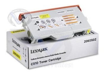 Toner Jaune Lexmark Laser Couleur C510 3000P