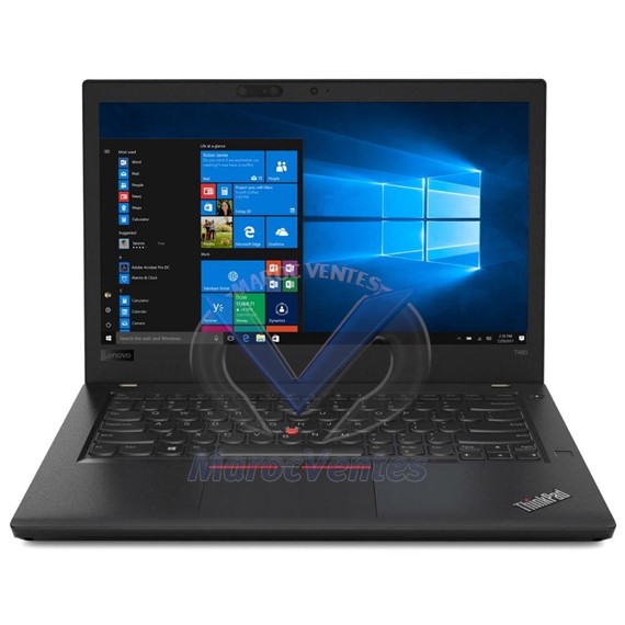 PC Portable Thinkpad T480 i7-8550U 8GB RAM 256 GB 14" FHD Win 10 Pro 20L50004FE