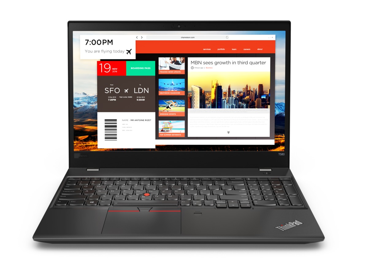 PC Portable ThinkPad T580 I7-8550U 15,6" 8GB 256GB Windows 10 Professional
