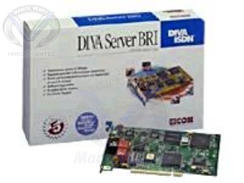 Cartes Diva Server UNIVERSAL Digitali BRI-2M-PCI - 1 Port ISDN BRI, 2 DSP 306-162