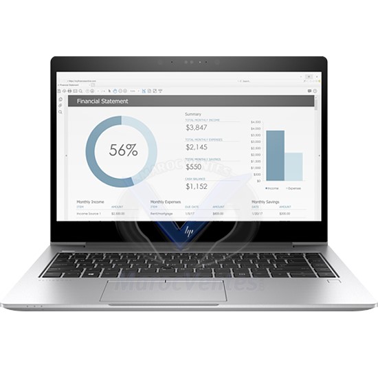 PC Portable EliteBook  840 G5 i5-8250U 14" 4GB 128GB SSD W10p64 3UN96EA