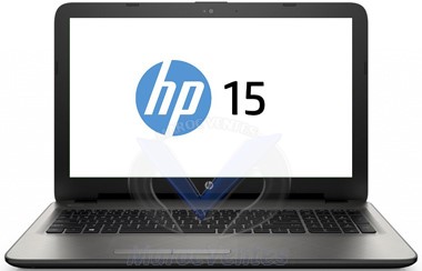 HP 15 i3-4005U 15.6" 4GB 500GB FreeDos Silver M4T16EA