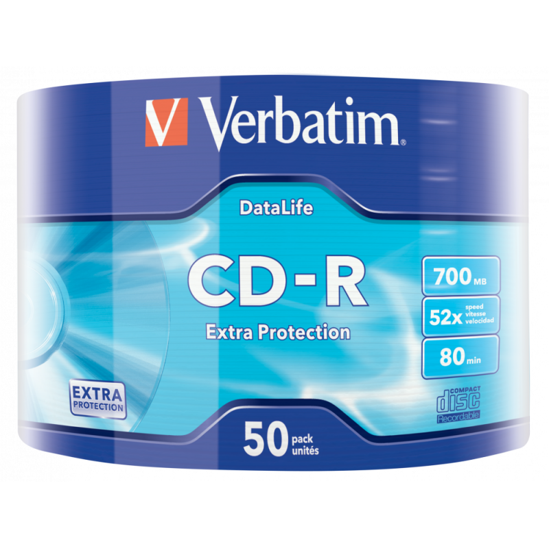 CD-R Extra Protection VERBATIM 43787