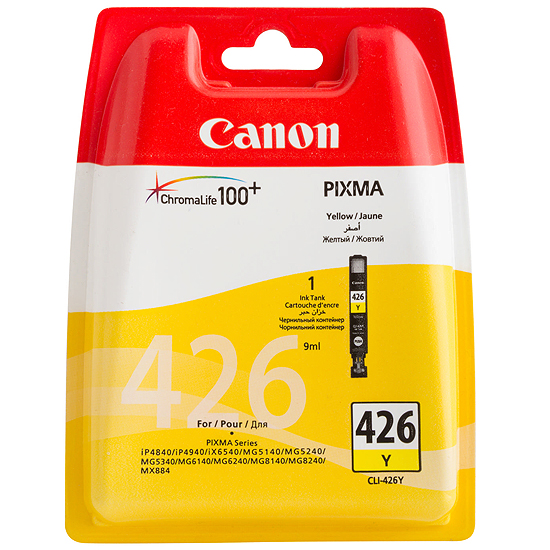 Canon BJ CARTRIDGE CLI-426 Yellow EMB