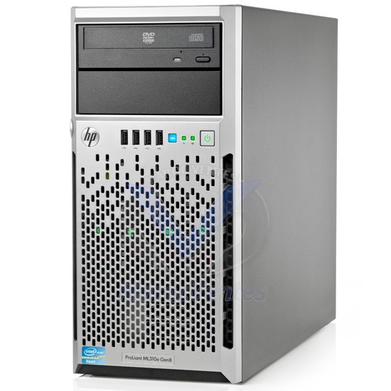 ProLiant ML310e Gen8 - Serveur - tour - 4U - 1 voie - 1 x Xeon E3-1220V2 / 3.1 GHz - 470065-756