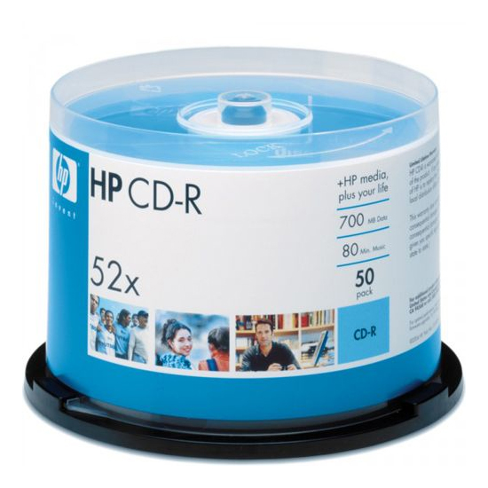 Hewlett Packard CD-R 52X 50pack