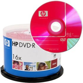 DVD-R HP 16X 50PK DME00025-3 Copy
