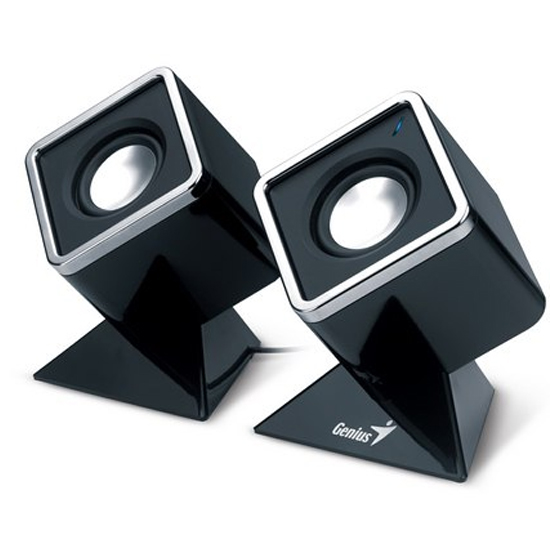 Hauts parleurs Notebook-MP3 SP-D120 BLACK 2.0 2W RMS USB