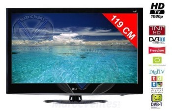 Téléviseur LCD 119 cm (47 pouces) 1080p Smart Energy Saving 47LD420