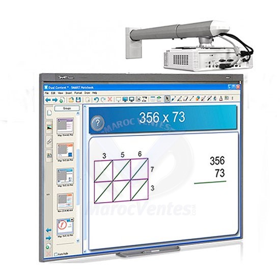 Système de Tableau Interactif SMART Board 480iv2 (avec projecteur SMART V30) 480IV2