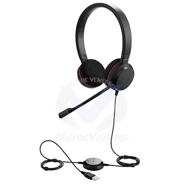 Micro-casque evolve 20SE MS stereo Noise canceling