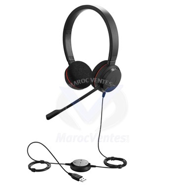 Jabra EVOLVE 20 UC Duo USB Headband