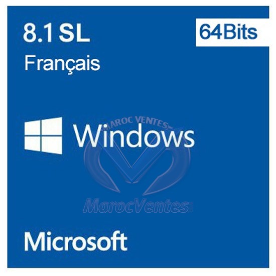 WIN SL 8.1 WIN64 FRENCH 1PK DSP R-EM DVD 4HR-00203