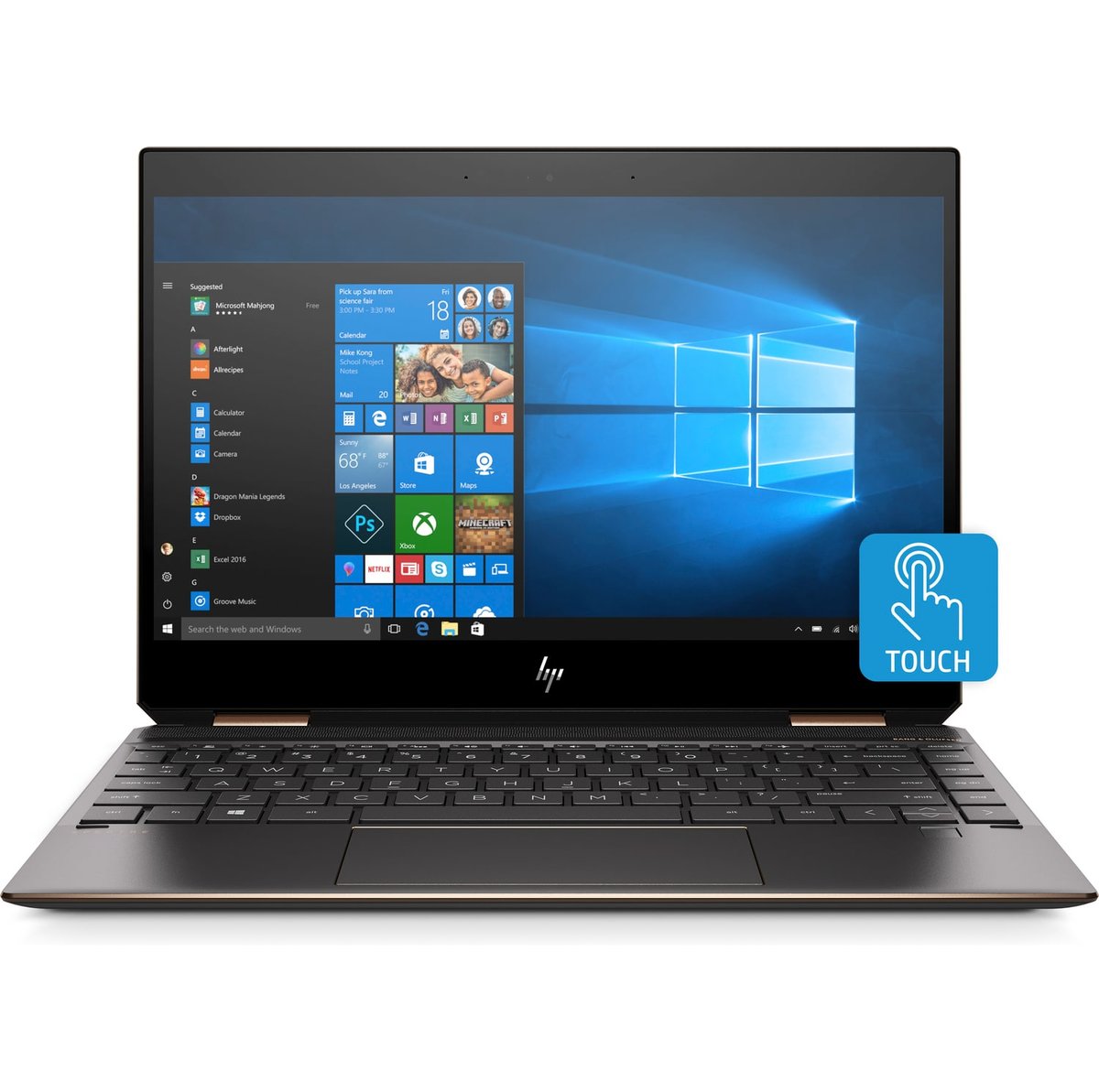 PC Portable Spectre x360 13-ap0000nk i7-8565U 16 Go 512Go SSD Ecran multitactile 13,3" Win 10