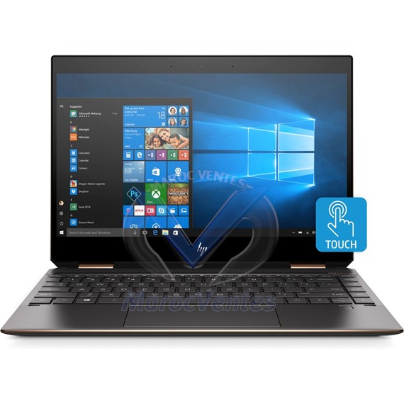 PC Portable Spectre x360 13-ap0000nk i7-8565U 16 Go 512Go SSD Ecran multitactile 13,3" Win 10 4UE16EA
