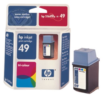 Cartouche d'impression 3 Couleurs 22.8ml (n° 49)