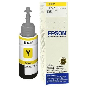 Epson Yellow ink bottle 70ml pour l800