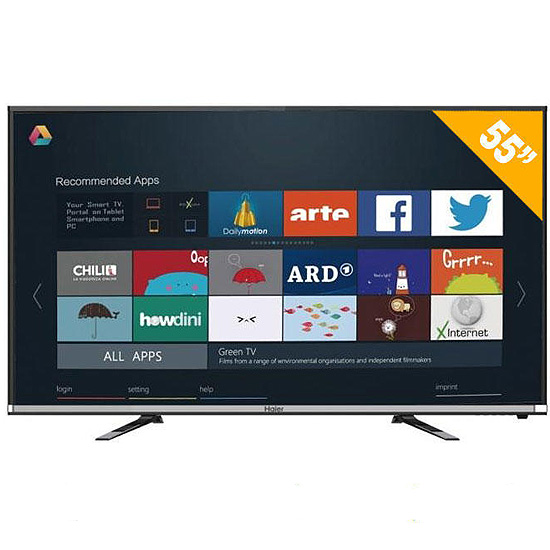 TV Haier 55" LED Full HD Smart