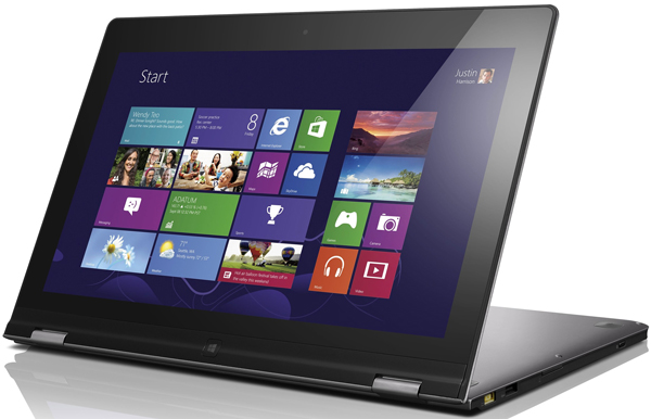 PC Portable IdeaPad Yoga 13 Core i3  - Ecran tactile 13,3pcs - Windows 8