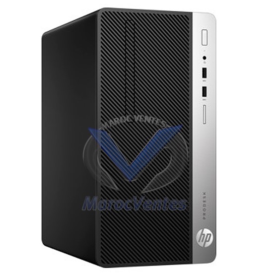 Ordinateur Bureau 400G5 MT i7-8700 4GB 500GB FreeDos + Ecran 20,7" 5FY60EA