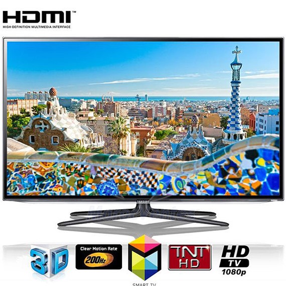 Téléviseur LCD 152 cm (60") / LED / 3D Ready / Indice fluidité : 200 60ES6100