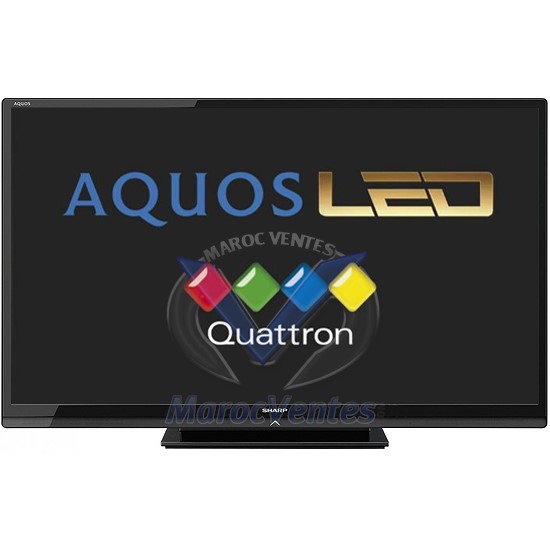 SHARP Téléviseur LCD 152 cm (60") / LED / 100 Hz / Mode Hôtel 60LE730