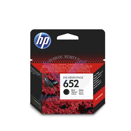 HP 652 Black Ink Cartridge F6V25AE