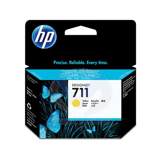 HP 711 29-ml Yellow Ink Cartridge CZ132A