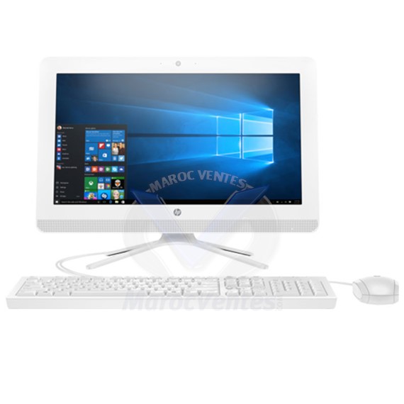 PC de Bureau All In One20-c407nk i3-7130U 19.5" 4Go 1To Win 10 7DY26EA