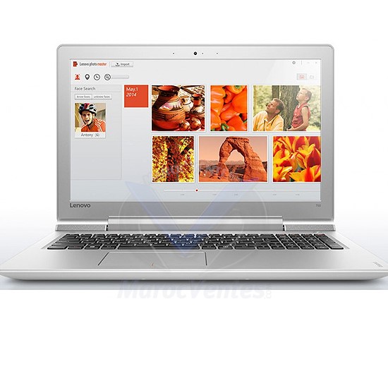 PC Portable IdeaPad 700-15ISK I7-6700 15,6" 8GB 1TB W10 80RU00ETFE