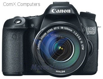 EOS 70D 20MegaPixel Digital Camera with EF-S 18-135 IS STM Lens 8469B018AA