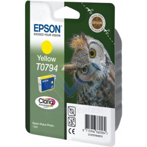 EPSON Encre Claria Jaune SP 1400 C13T07944010
