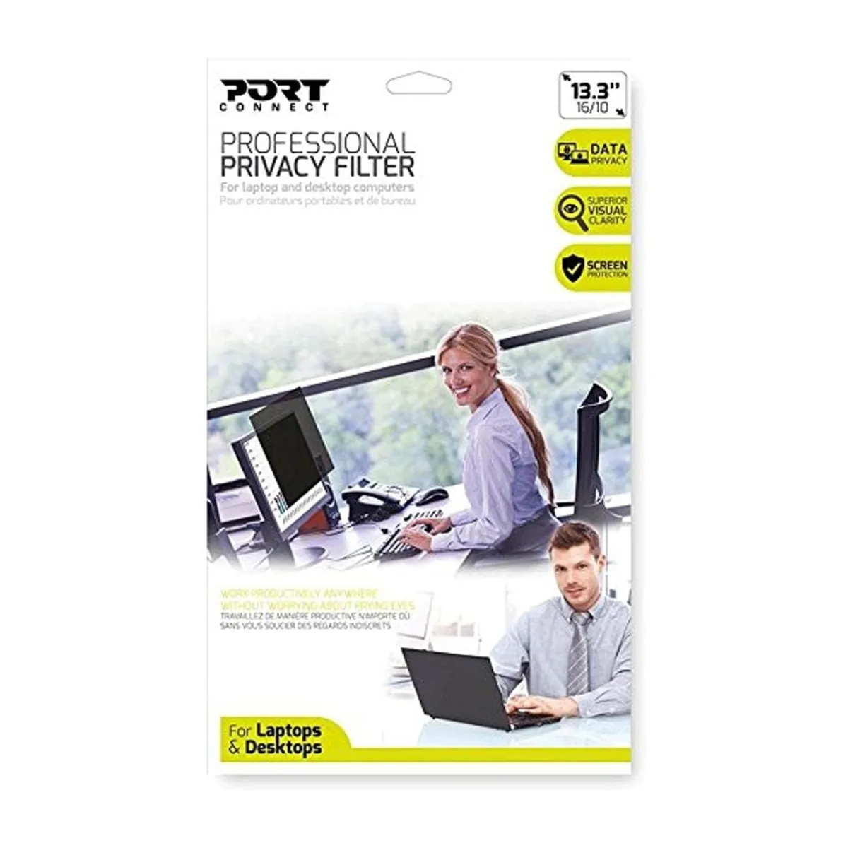 Filtre de confidentialité Port Privacy Filter 2D 13,3 pouces 16/10 900002