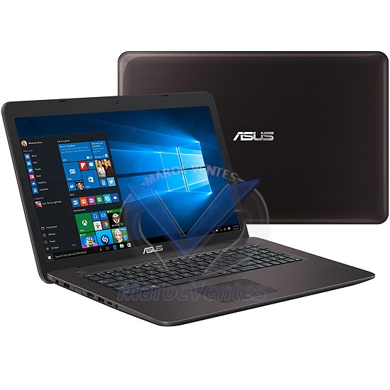 PC Portable R753UV I7 7500U 2.5G 17,3" 12GO 1TO Win 10 90NB0C71-M03390