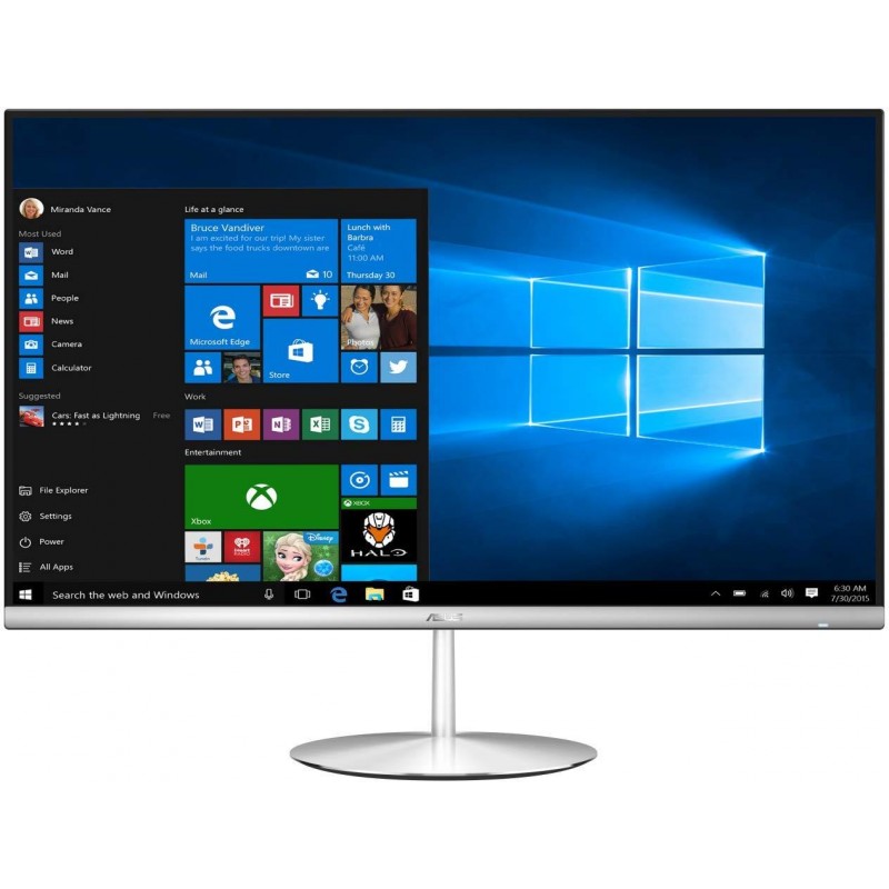 Ordinateur Tout-en-un Zen ZN242GDK I7-8750HQ 23.8" 12Go 1To Win 10