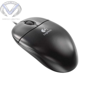 Value Optical Mouse Noir USB / PS/2