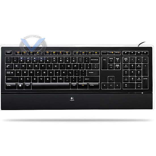 LOGITECH Clavier Logitech Illuminated Keyboard, FR layout