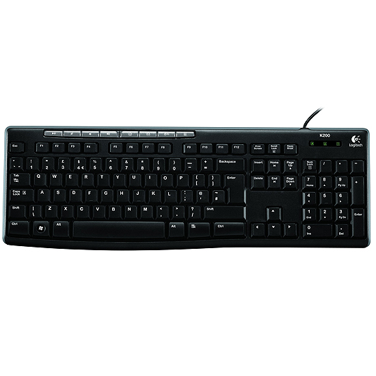 LOGITECH Media Keyboard K200 French layout