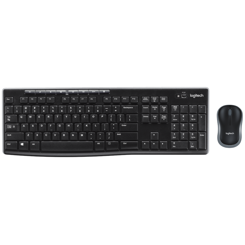KIT Souris + Clavier LOGITECH Wireless MK270