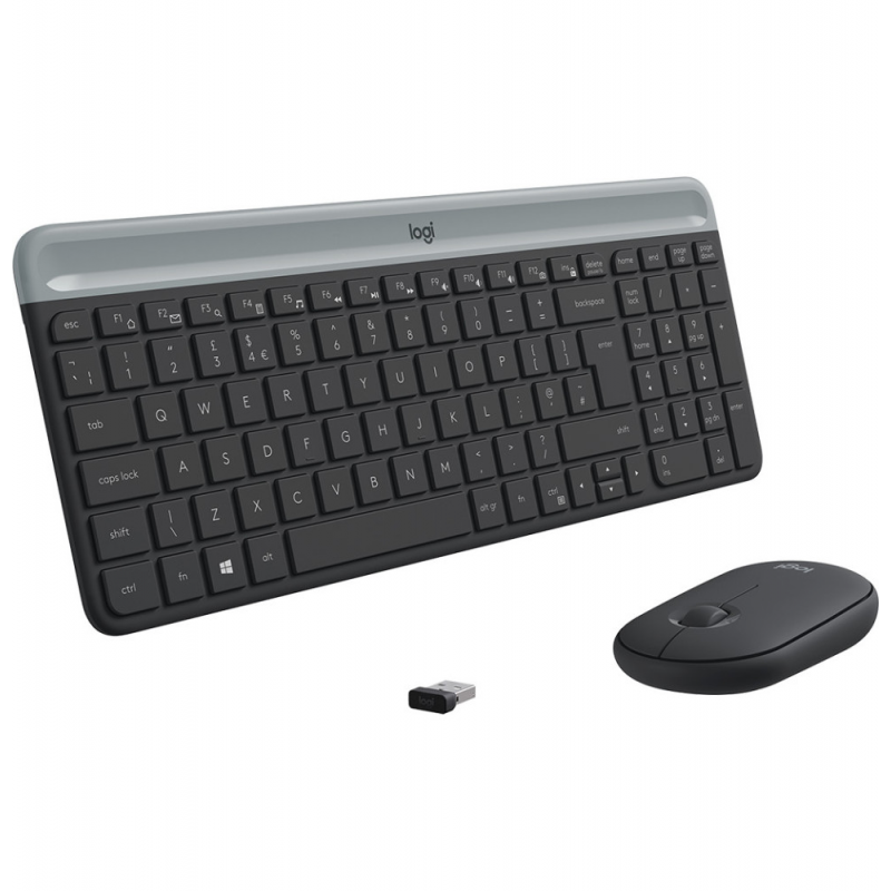 ENSEMBLE CLAVIER ET SOURIS SANS FIL ULTRA-FIN MK470 920-009437