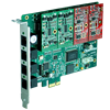 Carte analogique  PCI-E 4 Port FXO/FXS
