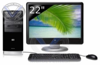 Ordinateur de bureau Pavilion a6467.fr-m + écran 22 pouces TFT A6467FRM